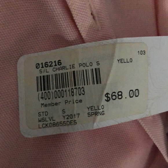 Sleeveless pink cutter and buck drytec golf shirt - Picture 5 of 5